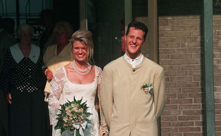 مايكل شوماخر Michael Schumacher وكورينا بيتش Corinna Betsch