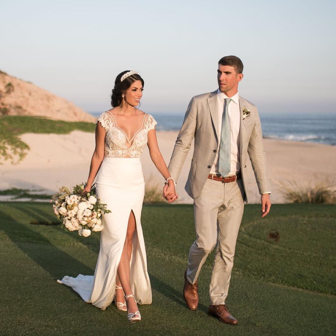 مايكل فيلبس Michael Phelps ونيكول جونسون Nicole Johnson