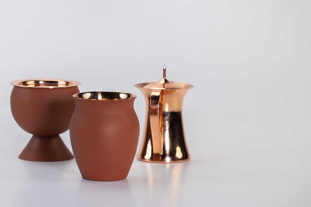 مجموعة الشاي النبطية لإيكس  غونجان غوبتا من تصاميم النسخة الثانية من جائزة العلا للتصميم