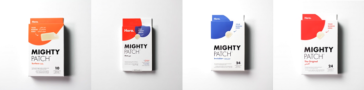 مجموعة Hero Mighty Patch: حلول متكاملة لعلاج حبّ الشباب