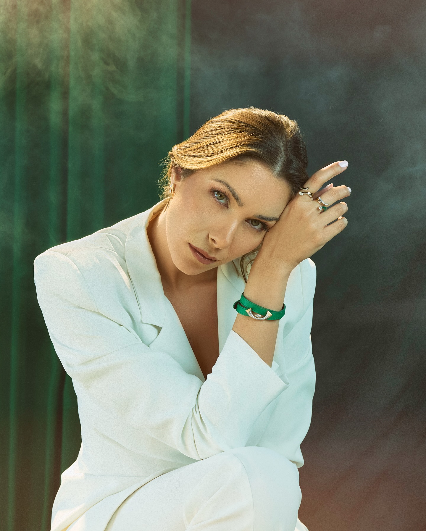 مجوهرات دانييلا رحمة تعكس ذوقها الرفيع