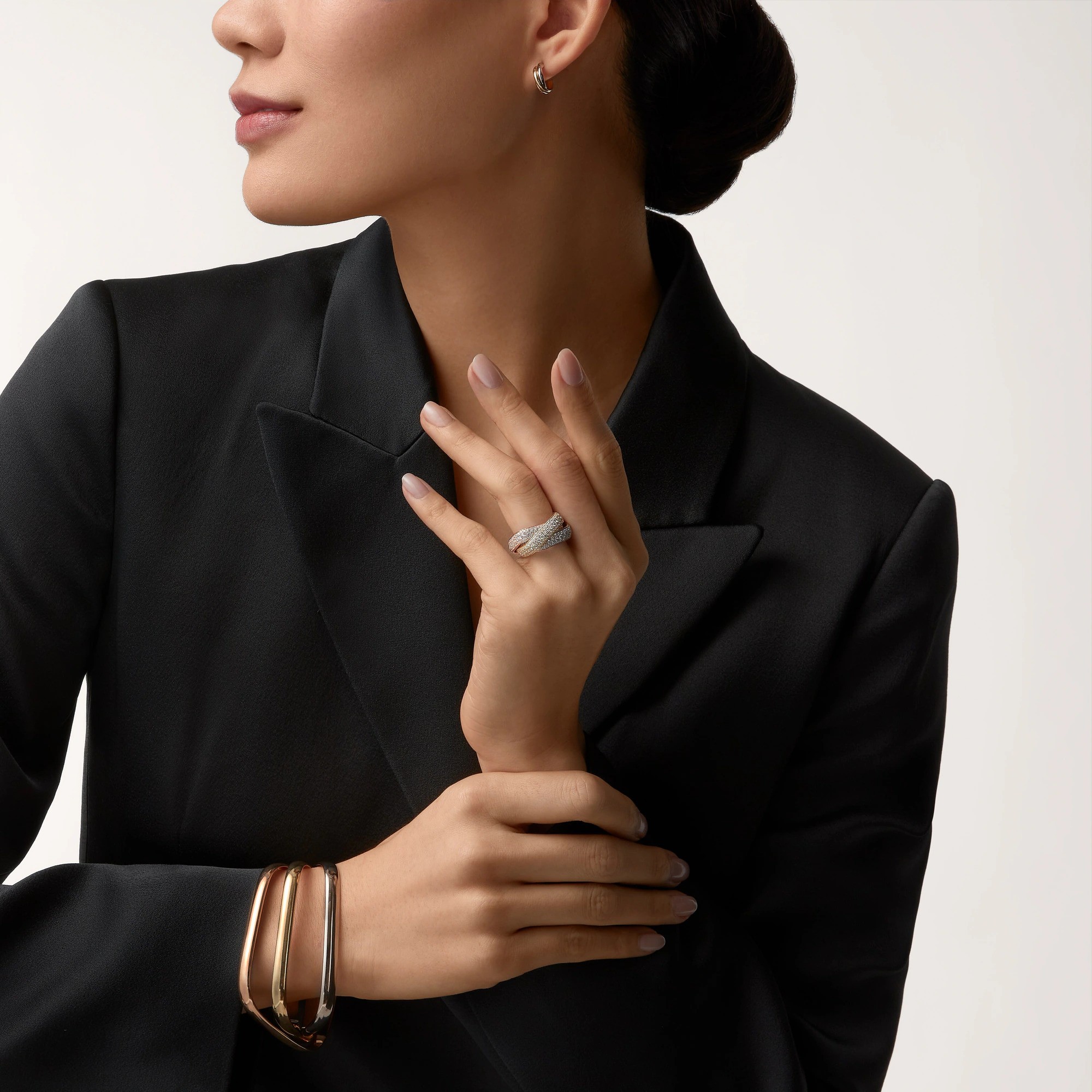 مجوهرات من مجموعة Trinity لدار Cartier