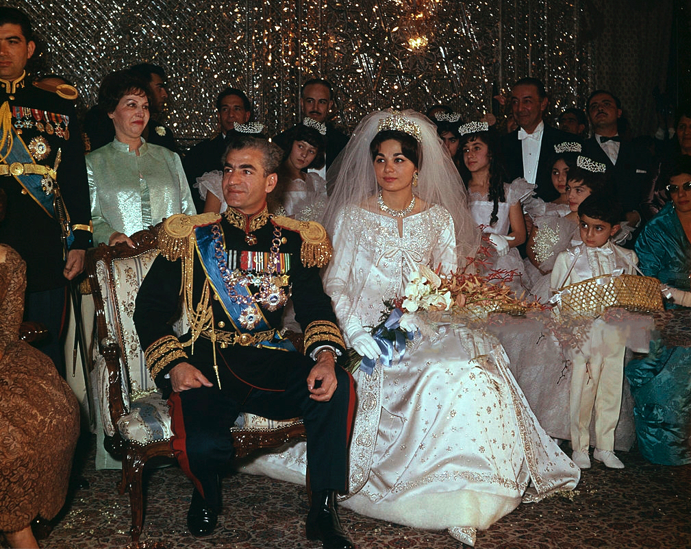 محمد رضا بهلوي Mohammad Reza Pahlavi وفرح بهلوي ديبا Farah Pahlavi Diba