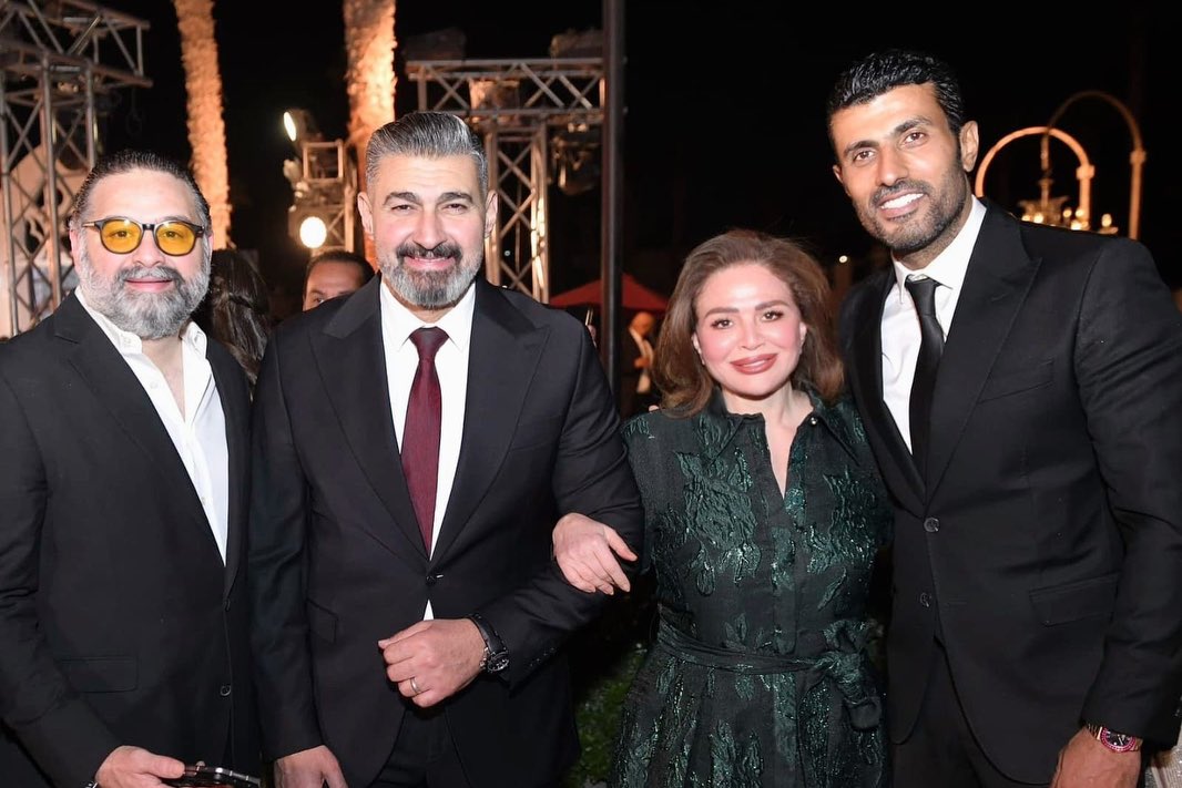 النجوم يحتفلون بزفاف نجل الفنان إدوارد
