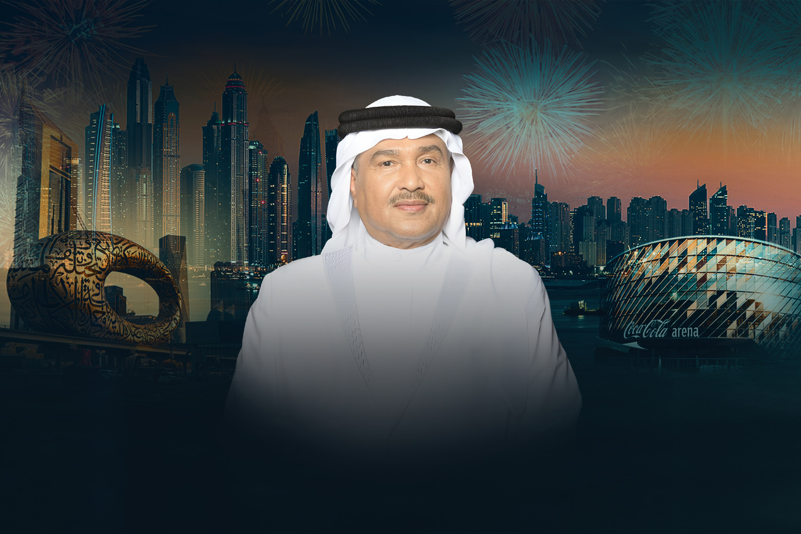 محمد عبده في حفل مباشر.