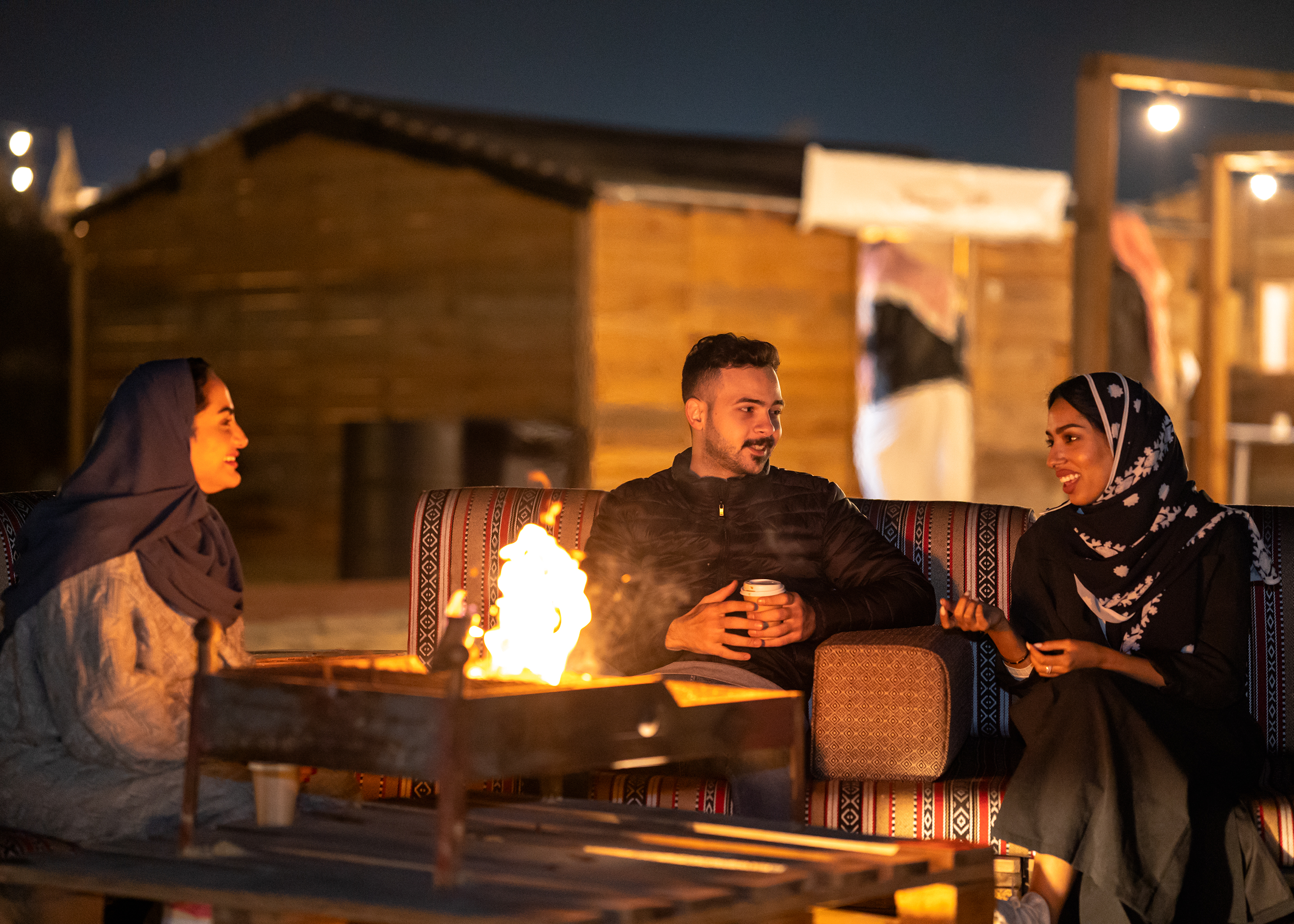 تجربة شتوية حالمة تلك التي تنتظركم في مخيم مكان