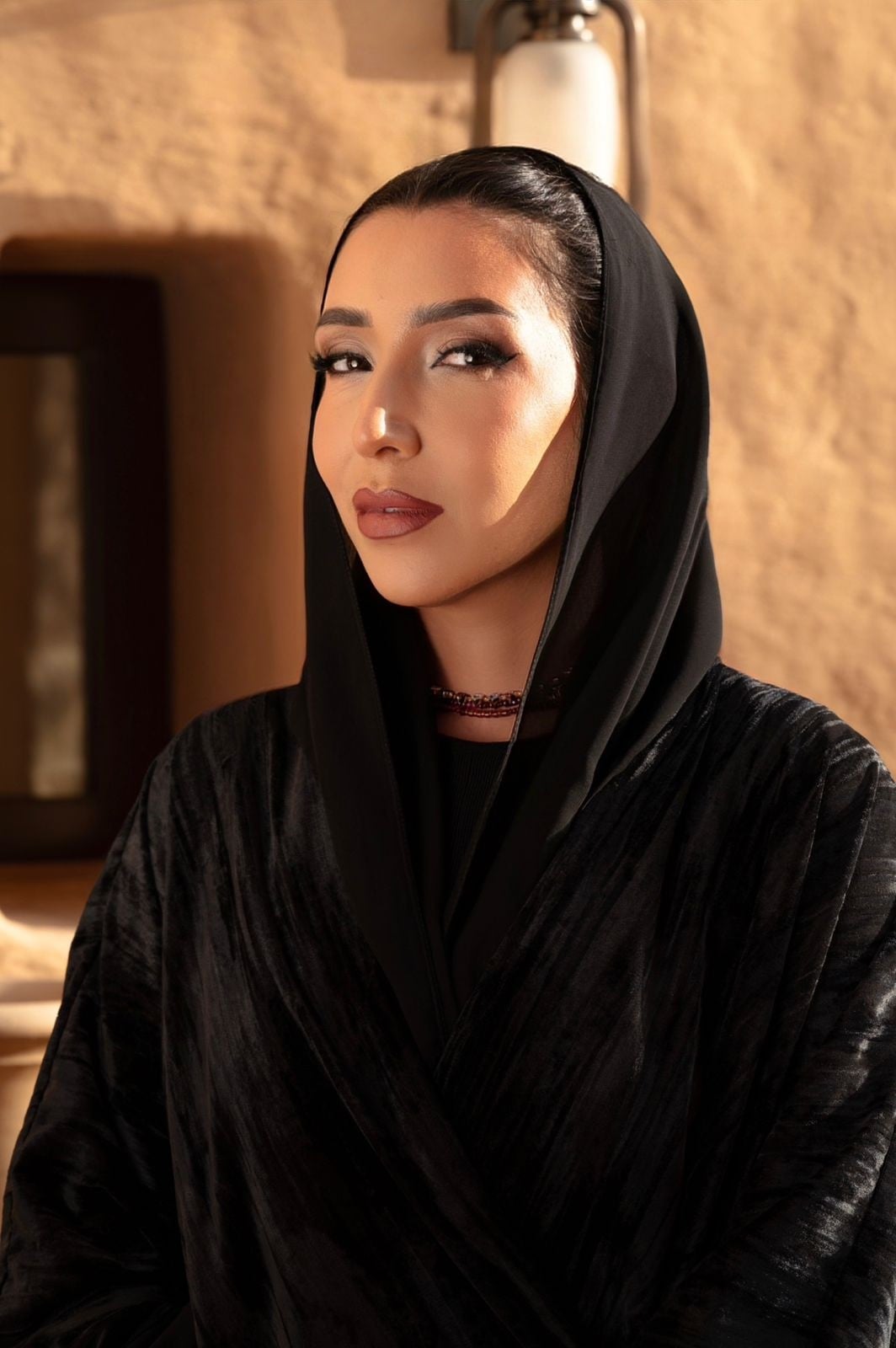 مريم مصلي الصورة من حساب ARAB FASHION COUNCIL