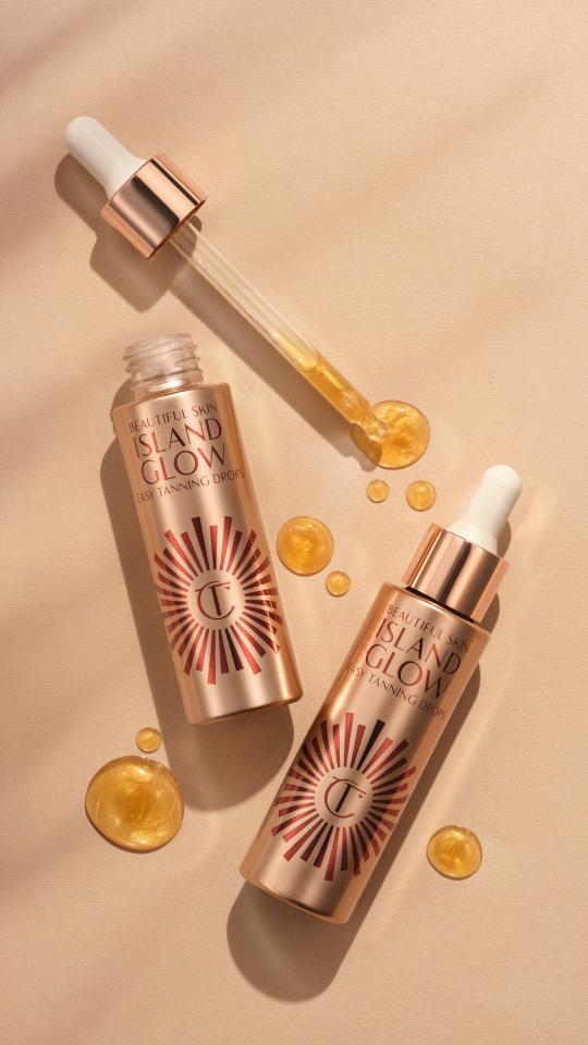 مستحضر لإكتساب الإسمرار الذاتي BEAUTIFUL SKIN ISLAND GLOW EASY TANNING DROPS من شارلوت تلبوري (2)