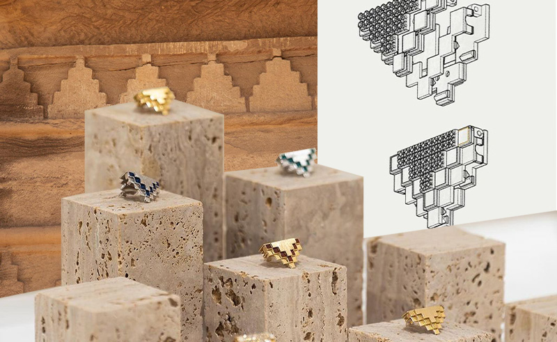 مشبك «Steps Clasp» من تصميم سارة كانو