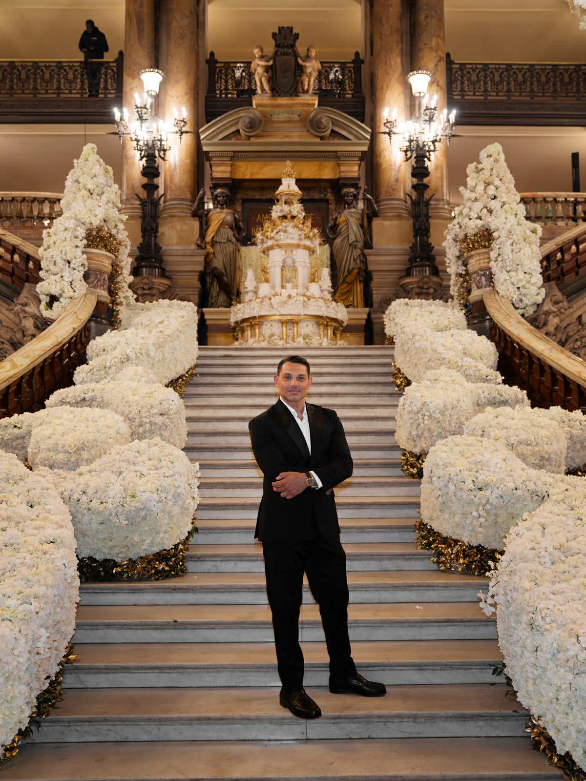 مصمم حفل الزفاف طوني بريس