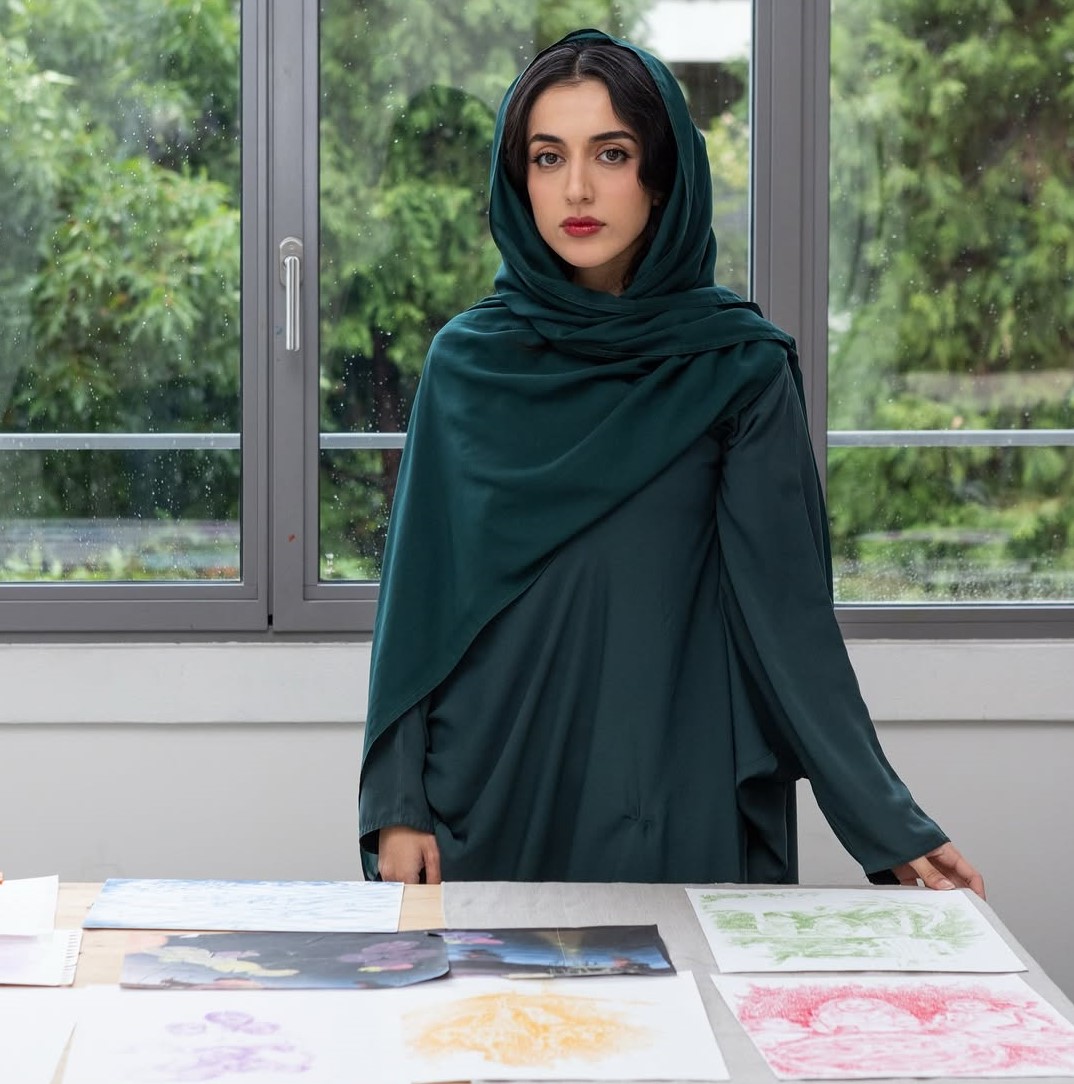 مضاوي القويز الصورة من حساب Casa degli Artisti