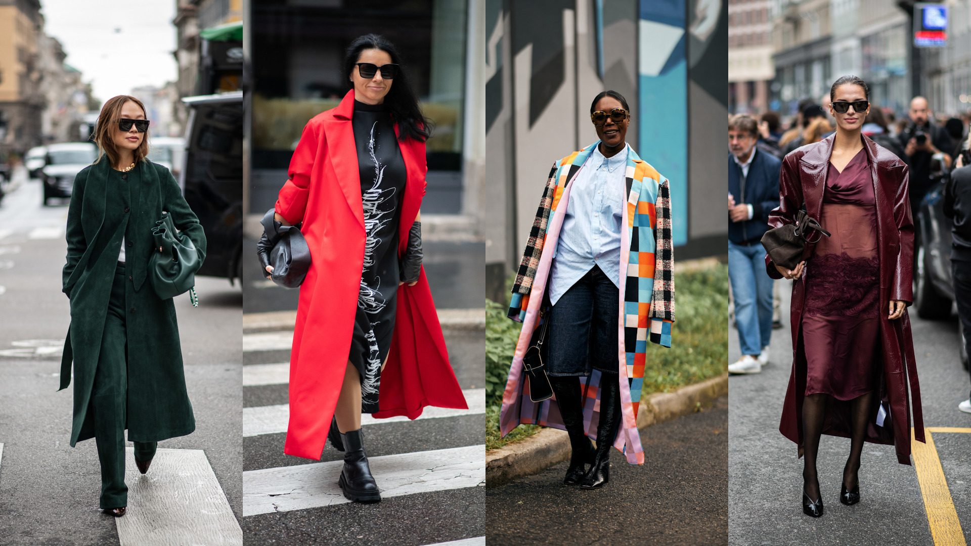 معاطف بخامات وألوان مختلفة