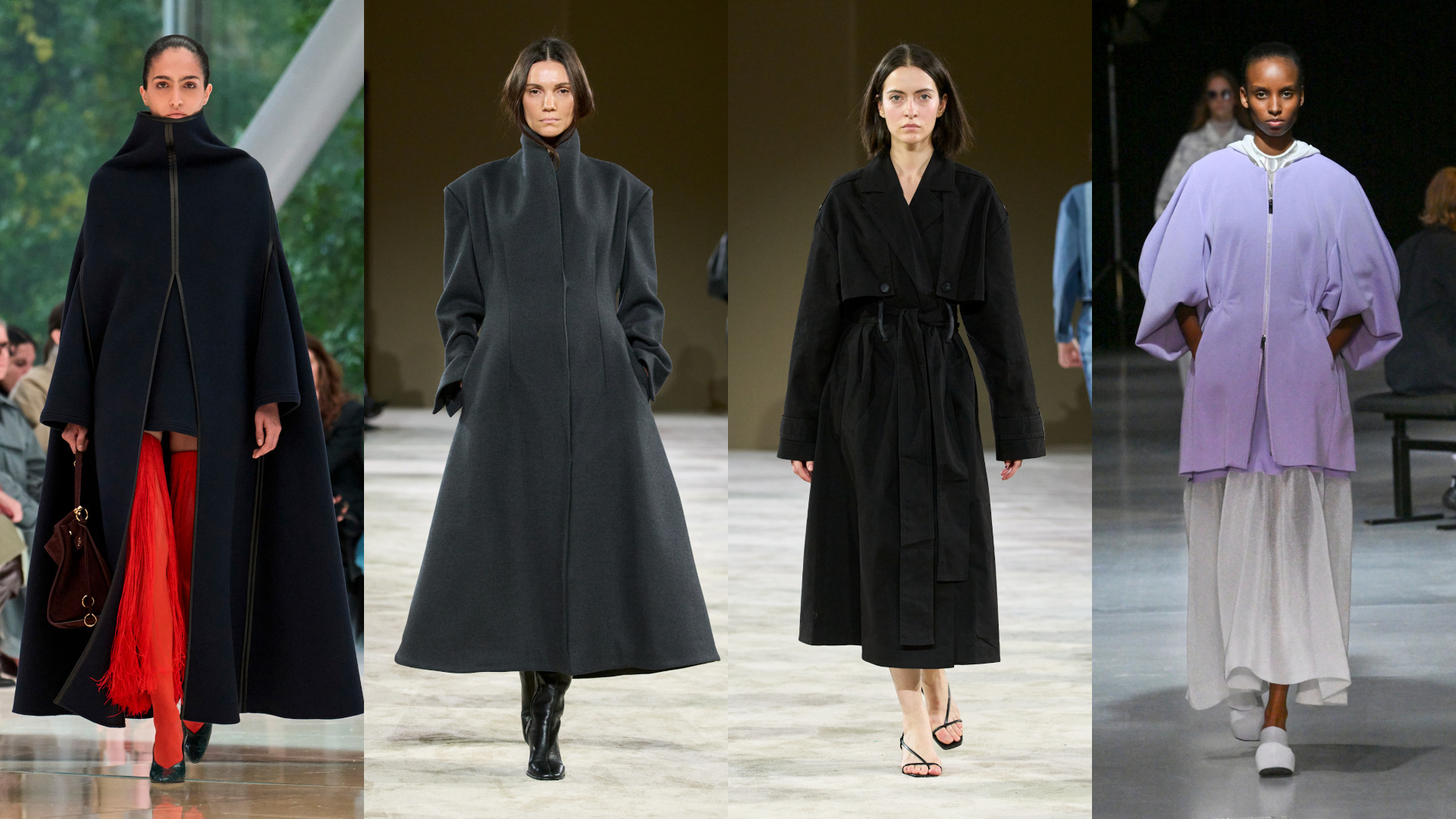 معاطف مناسبة لشكل الإجاصة