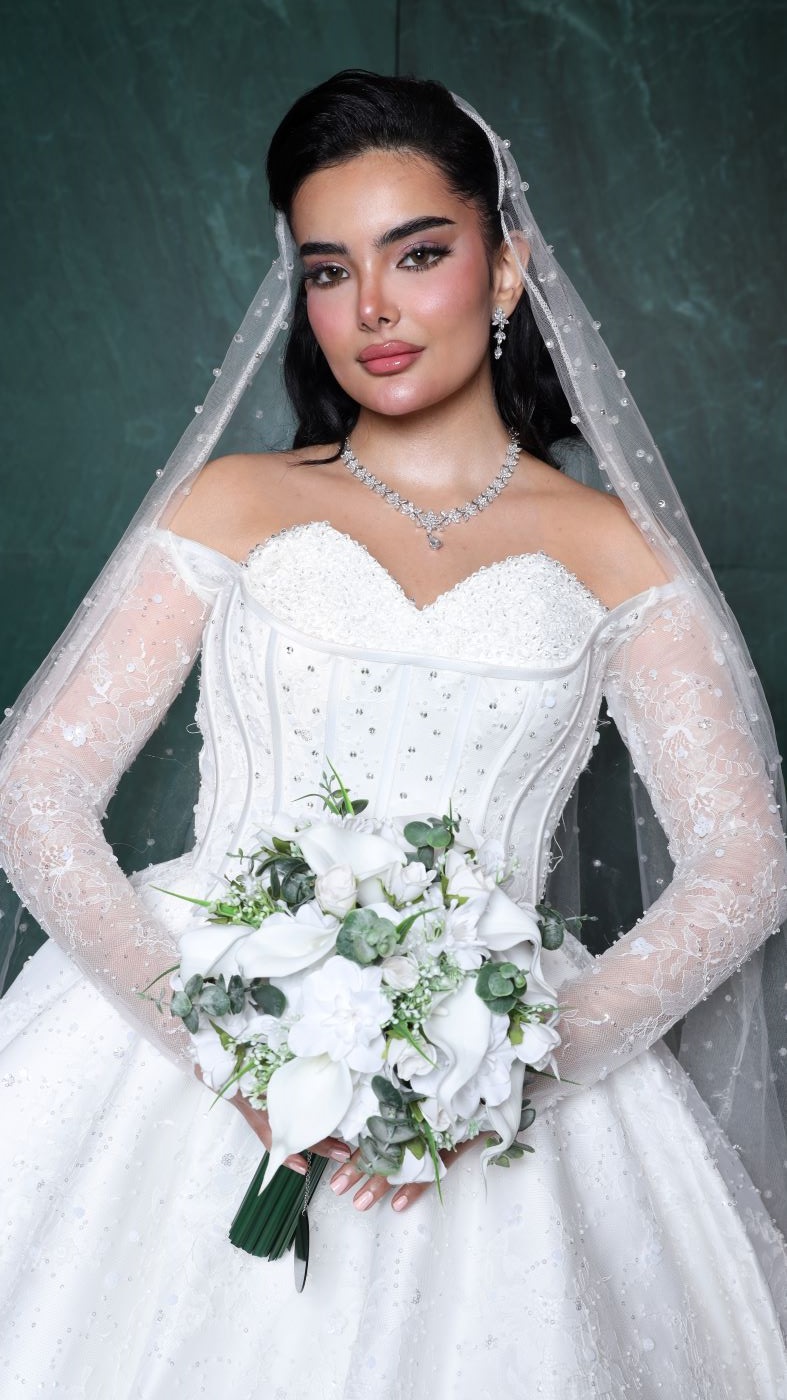 مكياج عروس من اخصائية التجميل السعودية شهد عبد الرحمن