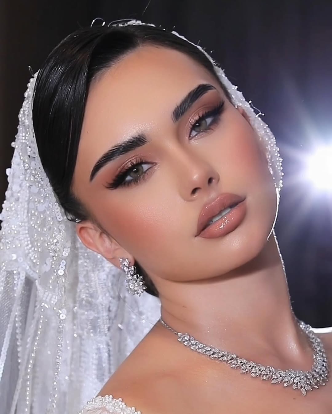 مكياج عروس من الميك أب أرتست خديجة محمد