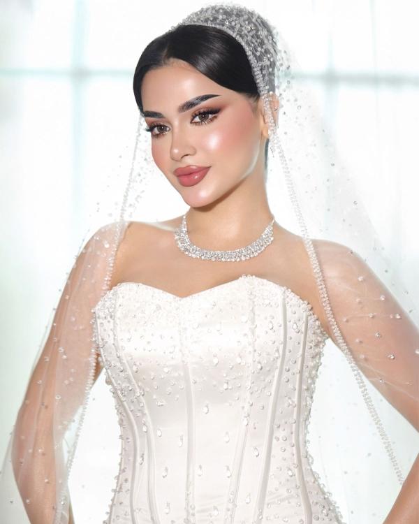 مكياج عروس من الميك اب ارتست هند سعود