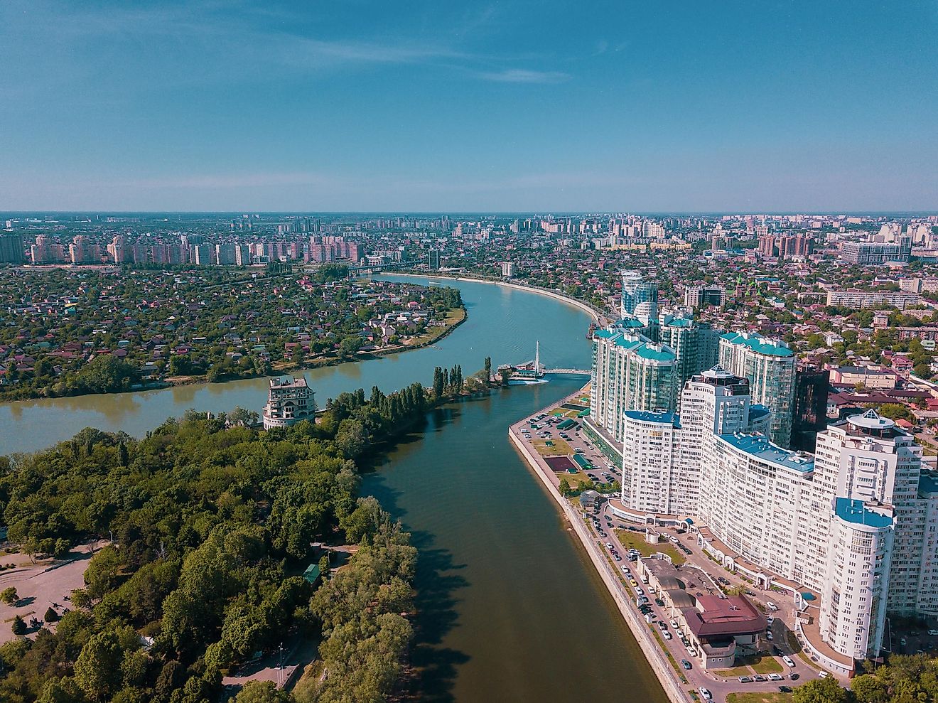 ممشى نهر الكوبان Kuban River Embankment