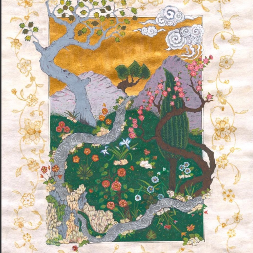 من أعمال الفنانة زينب أبو حسين