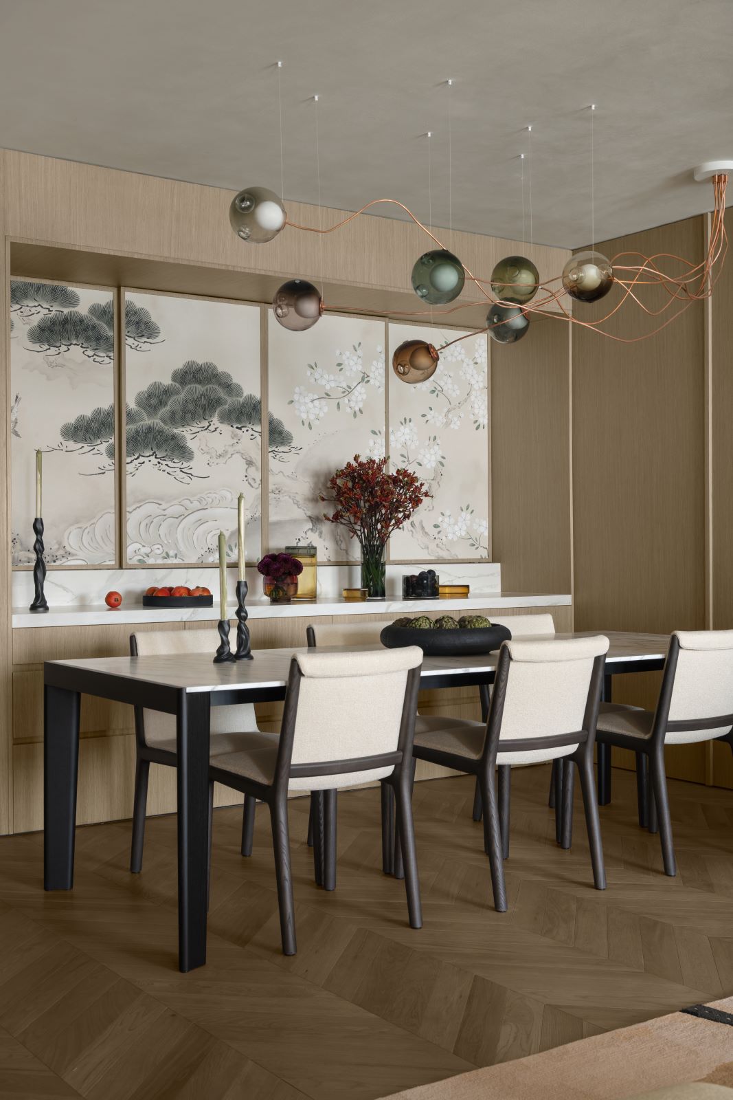 من أعمال المؤسسة والمديرة الإبداعية لـ Urjowan Alsharif Interiors