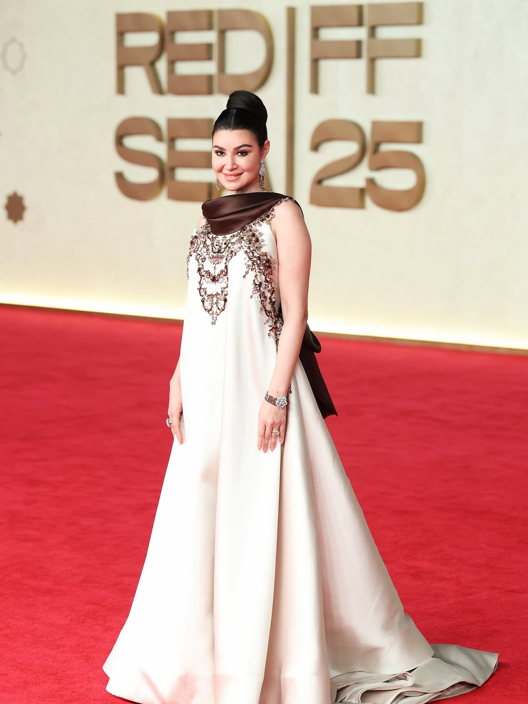 من إطلالة اروى جودة في مهرجان البحر الاحمر السينمائي