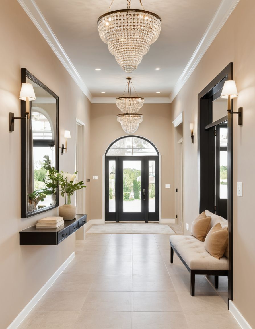 من المساحة إلى أسلوب المنزل، هناك 3 عوامل أساسية يجب مراعاتها عند اختيار إضاءات المدخل