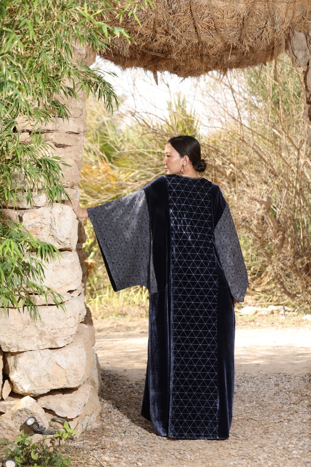 من تصاميم المجموعة الجديدة لرمضان 2026 من علامة مشاعل التراث