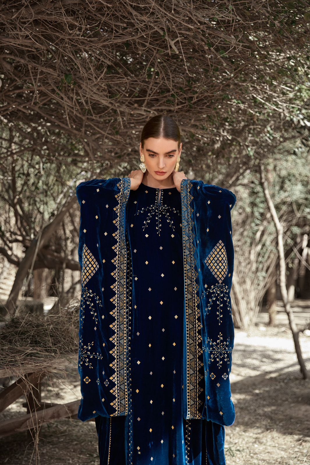 من تصاميم مجموعة رمضان 2026 من علامة مشاعل التراث