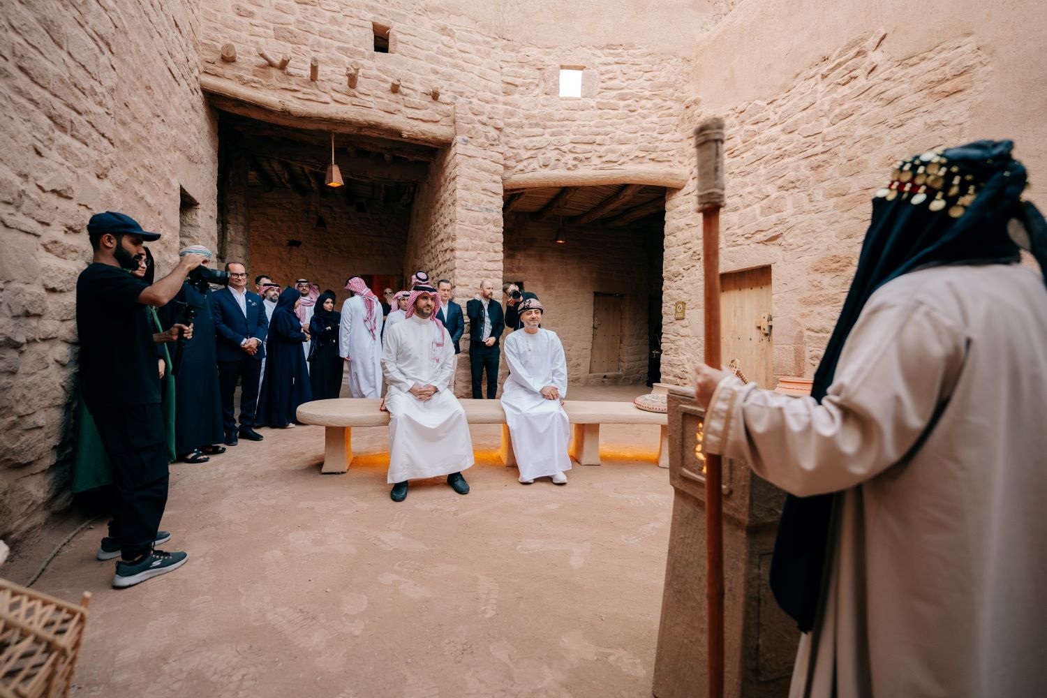 من حفل الافتتاح لـ بيت اللبان في العلا