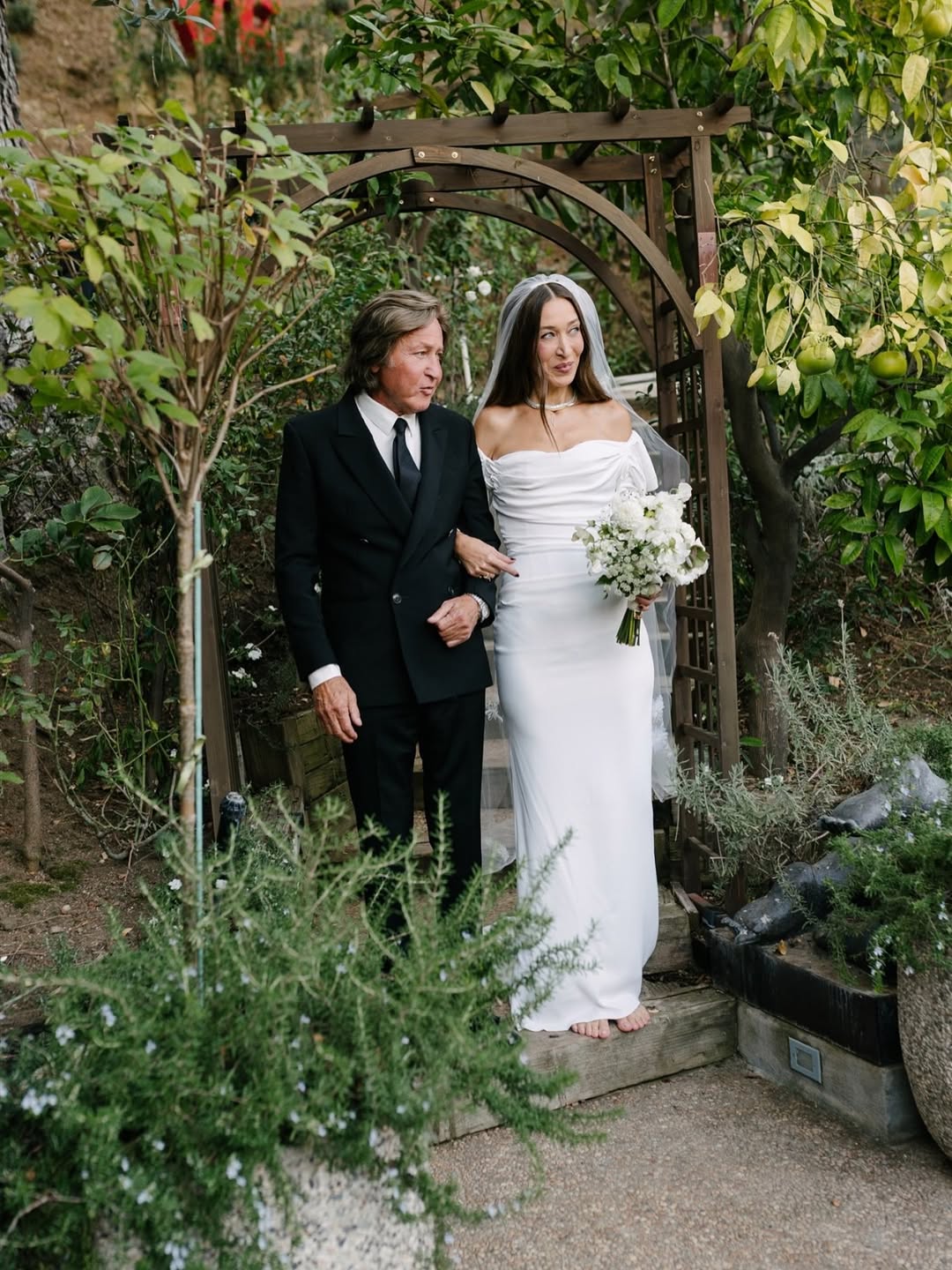 من حفل زفاف الانا حديد