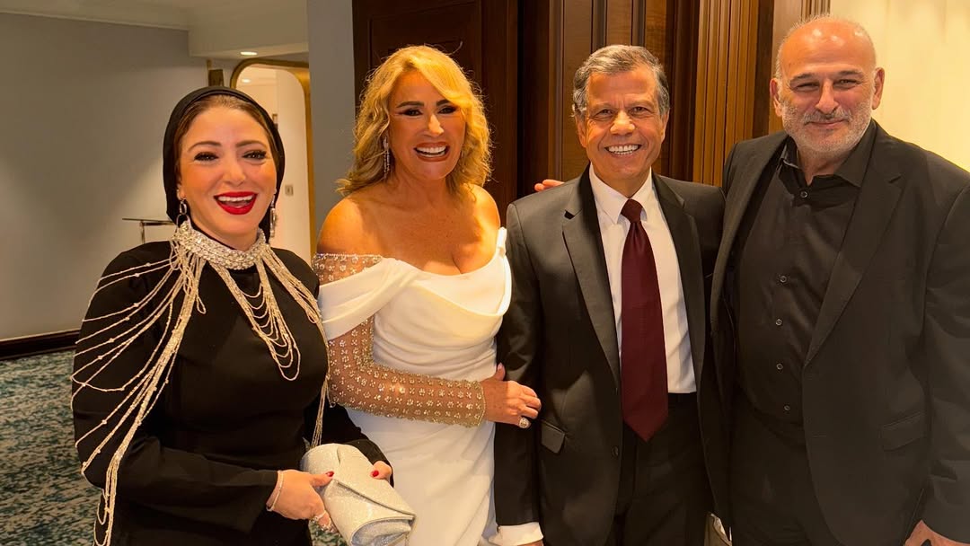 من حفل زفاف ايناس الدغيدي