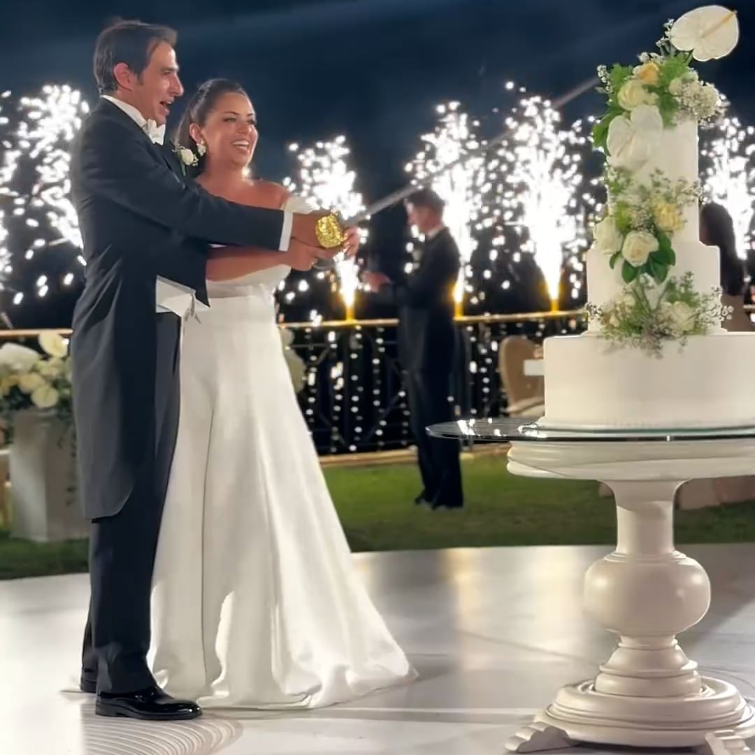 من حفل زفاف تيما الشوملي