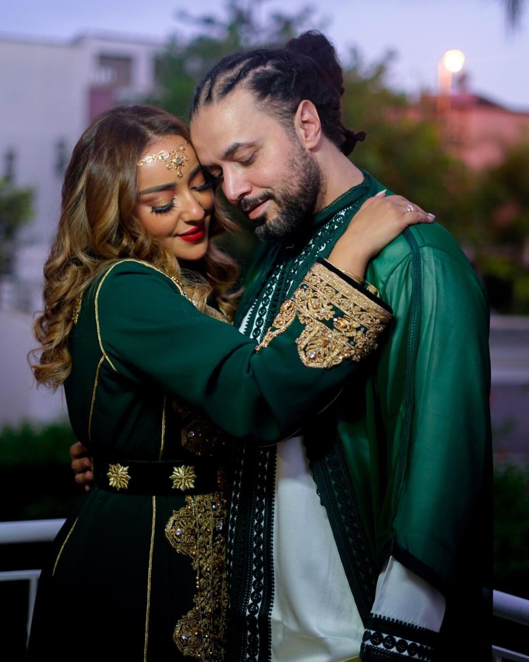 من حفل زفاف جميلة البداوي وعبد الفتاح الغريني