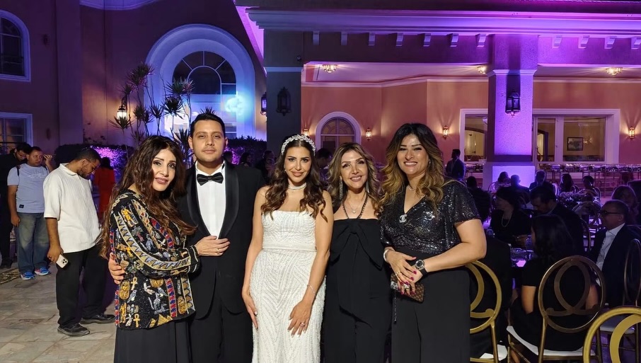 من حفل زفاف نجل الفنانة سحر نوح