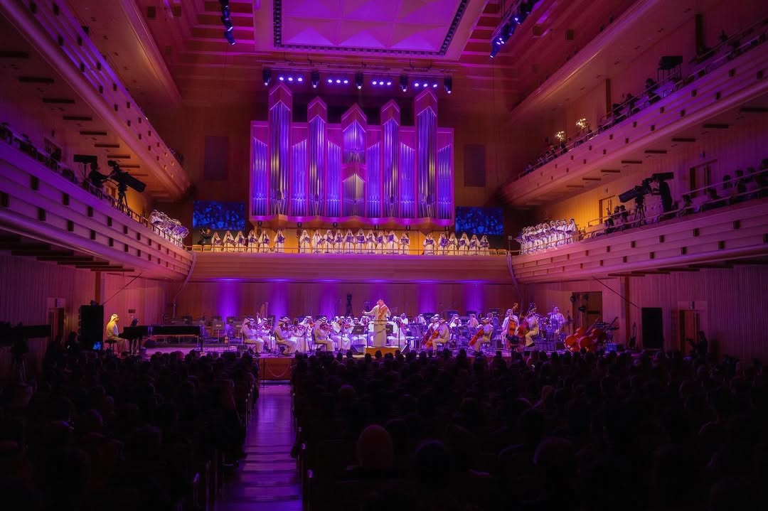 من حفلات روائع الأوركسترا السعودية