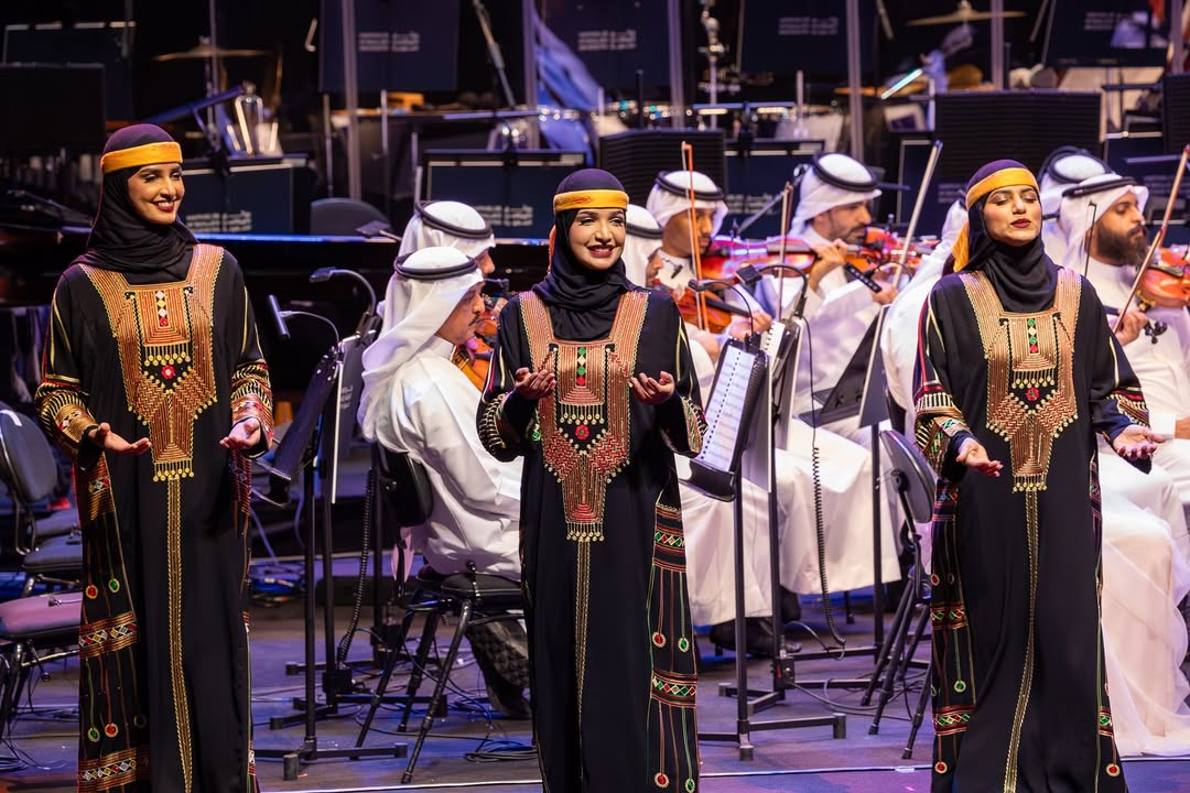 من حفلات روائع الأوركسترا والكورال الوطني