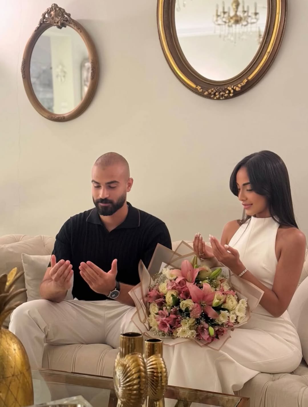 من خلال حفل خطوبة شقيقة هنا الزاهد