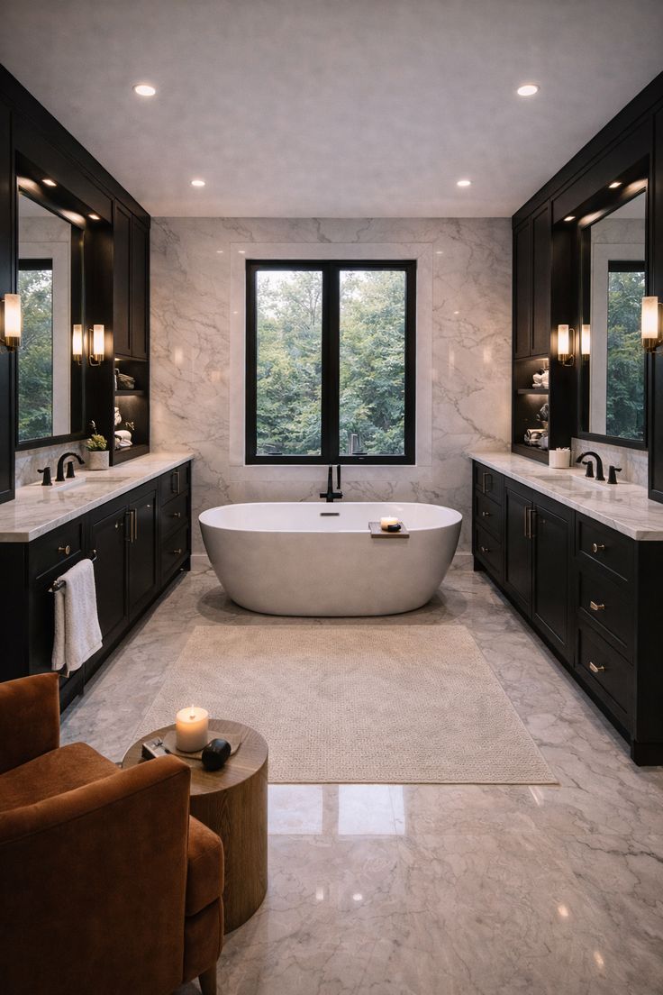 من خلال مجموعة من الأفكا، يمكن تحويل الحمام إلى غرفة تعكس الذوق الرفيع