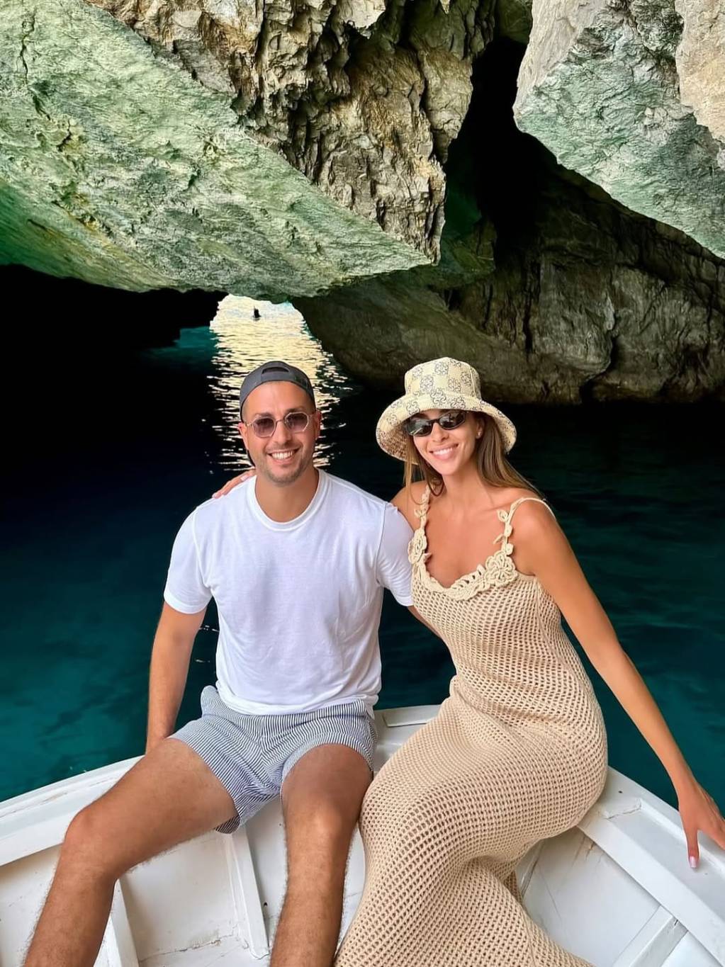 من رحلة شهر عسل زين قطامي وسيليو صعب