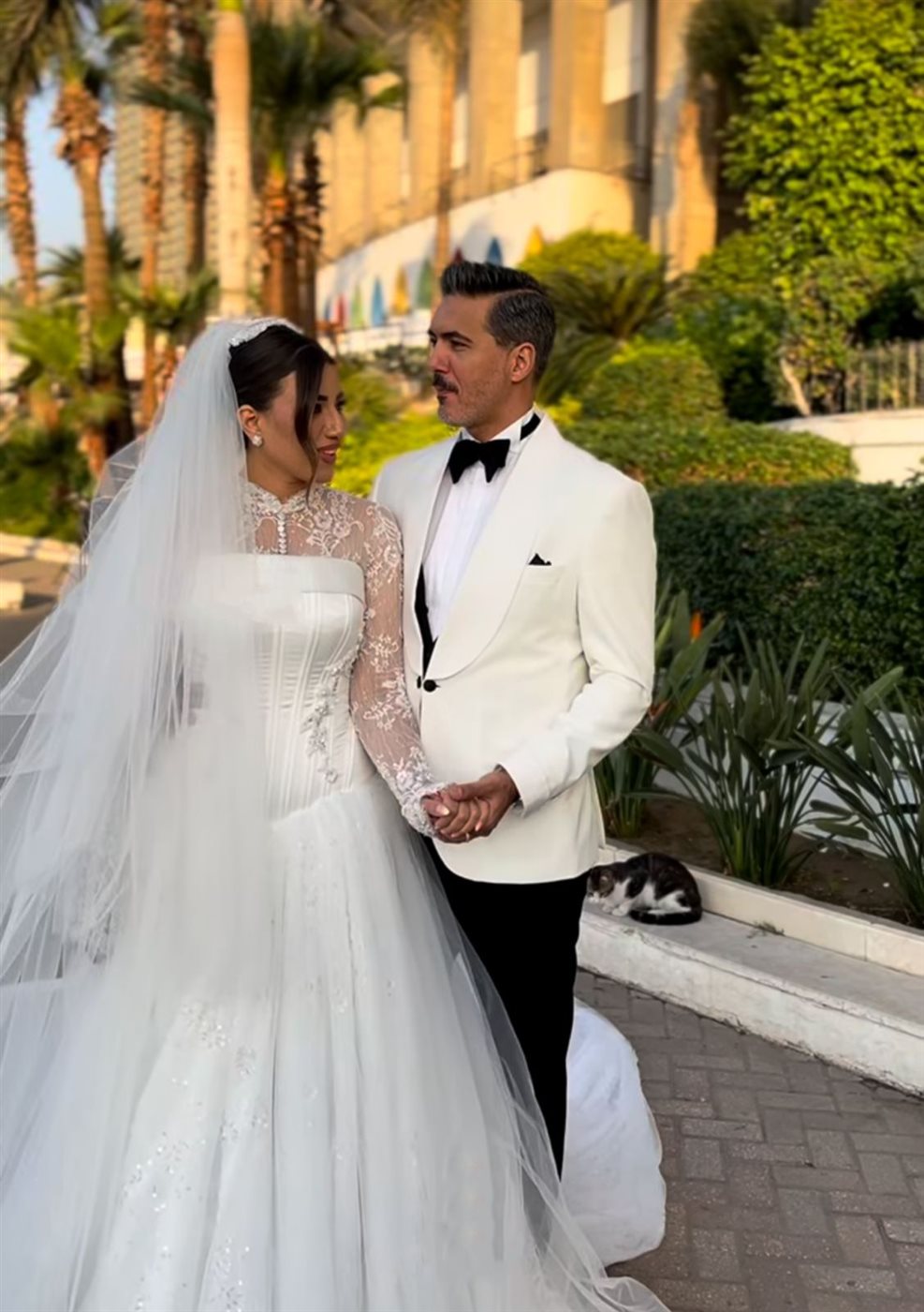 من زفاف هايدي موسى