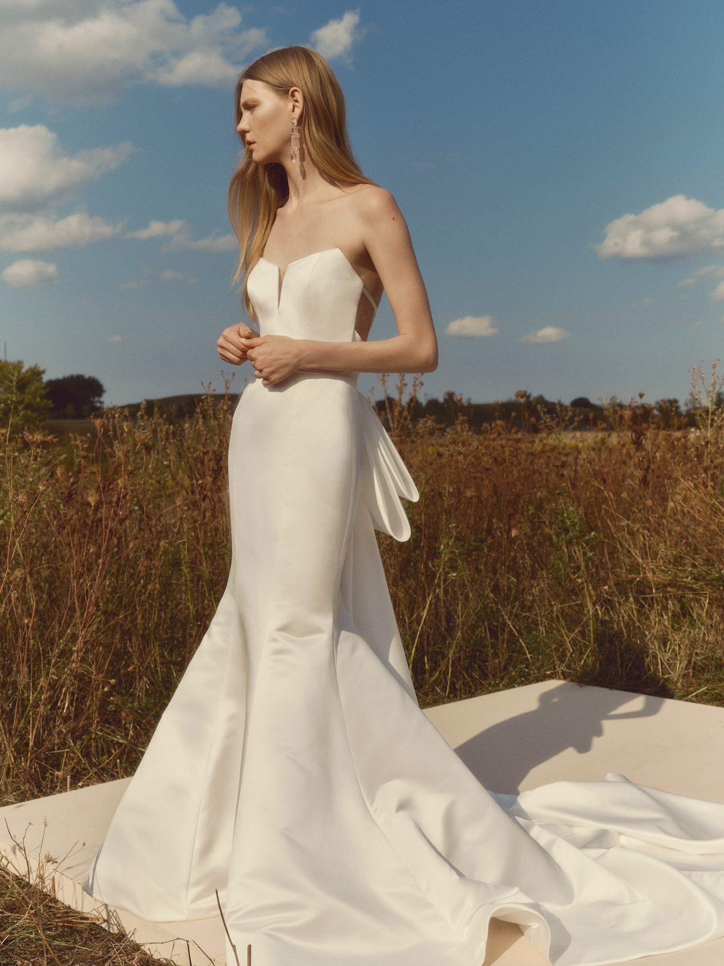 من عروض Alyne  خلال أسبوع نيويورك العرائسي لخريف 2026