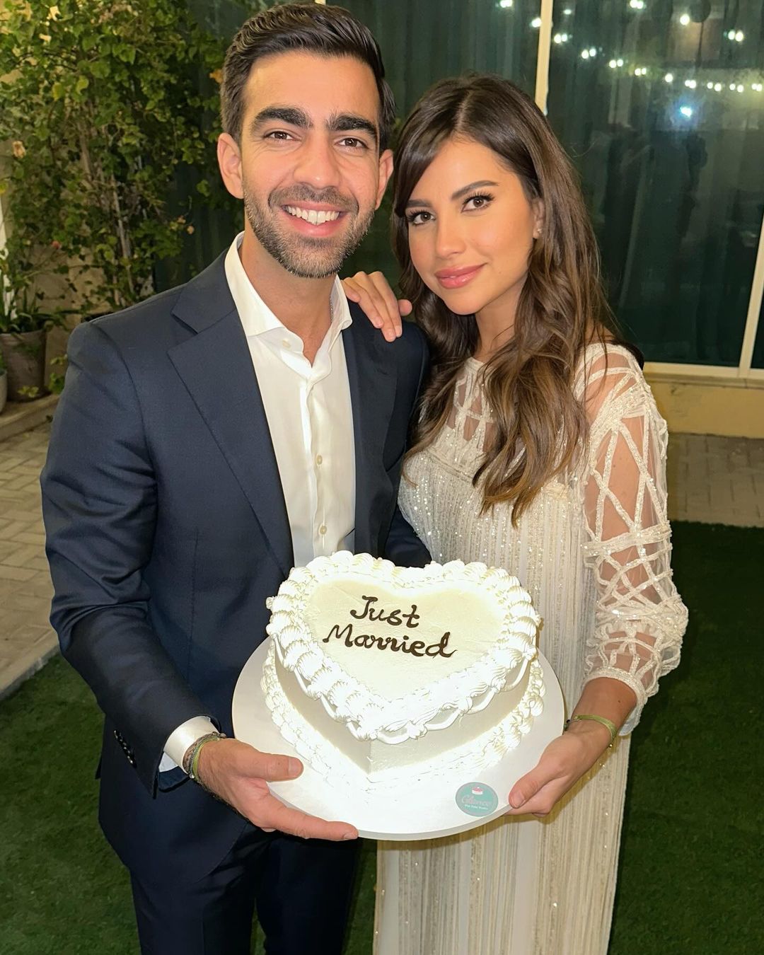 من عقد قران سارة مراد