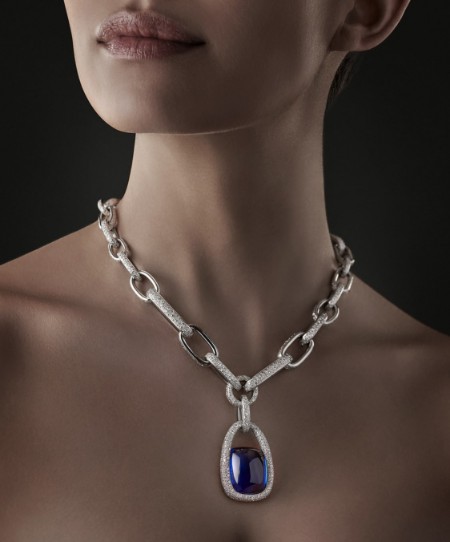 من مجموعة La Gioia من بوميلاتو Pomellato، عقد Tanzanite Chain 