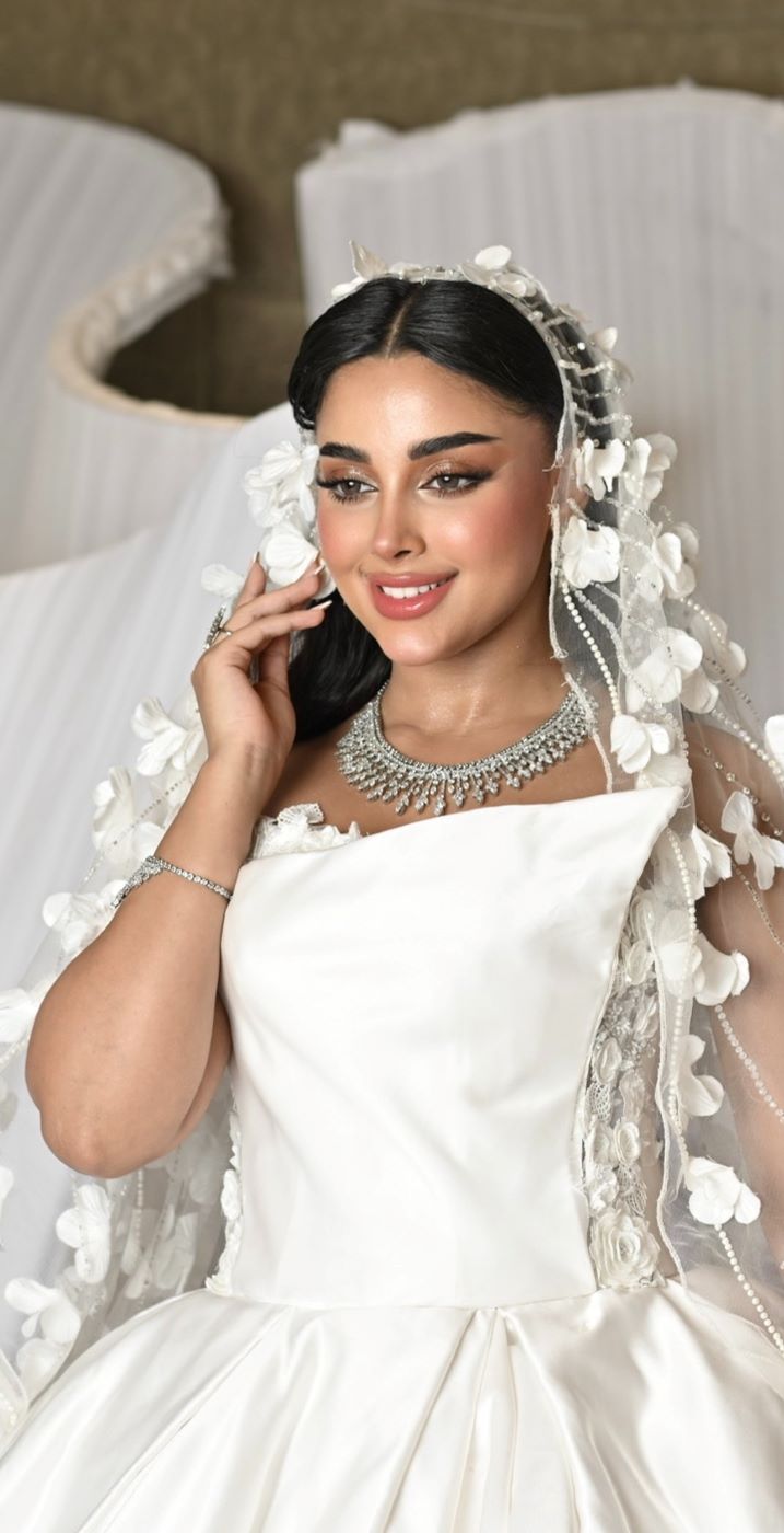 من مكياج العرايس من الميك أب ارتست شهد عبد الرحمن
