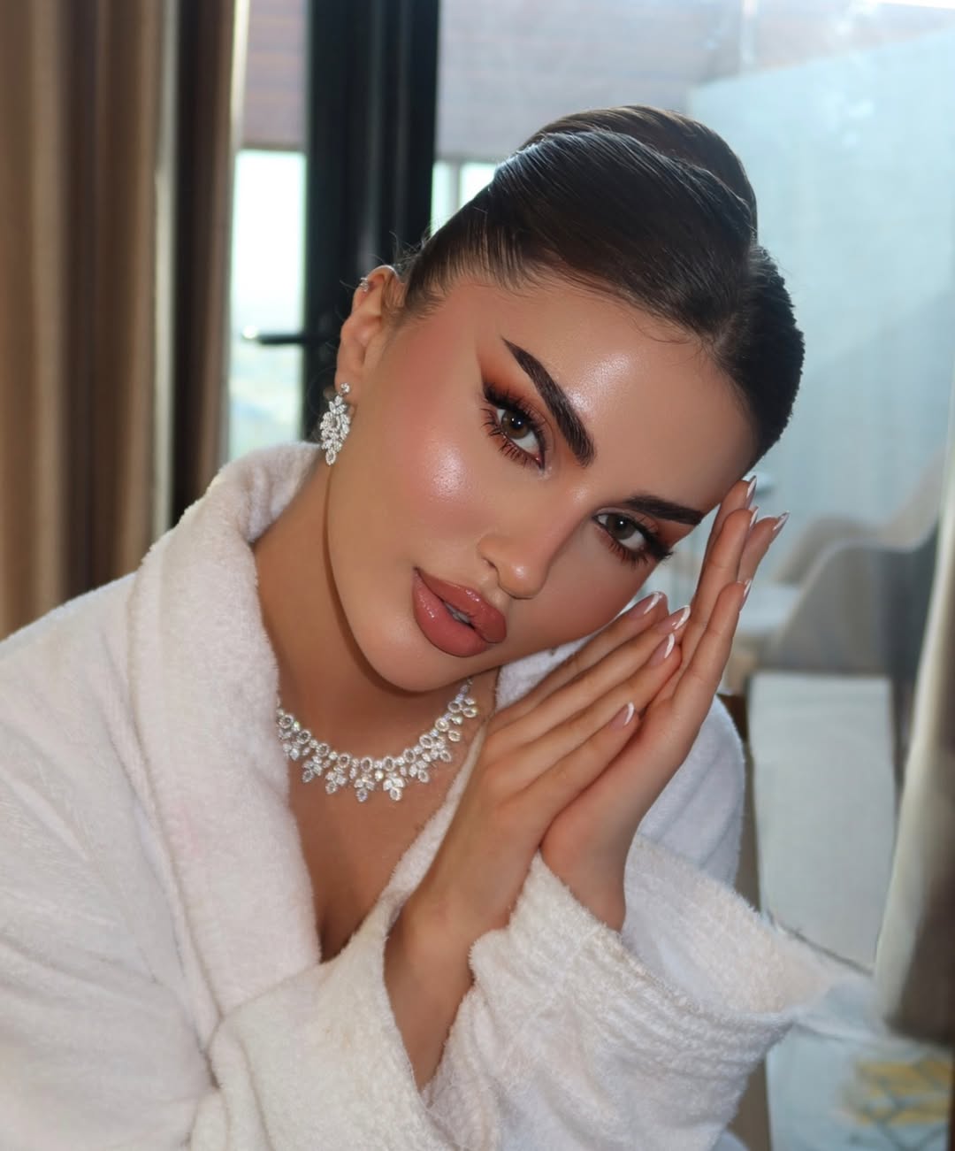 من مكياج العرايس من خبيرة التجميل مها الشلوي (1)