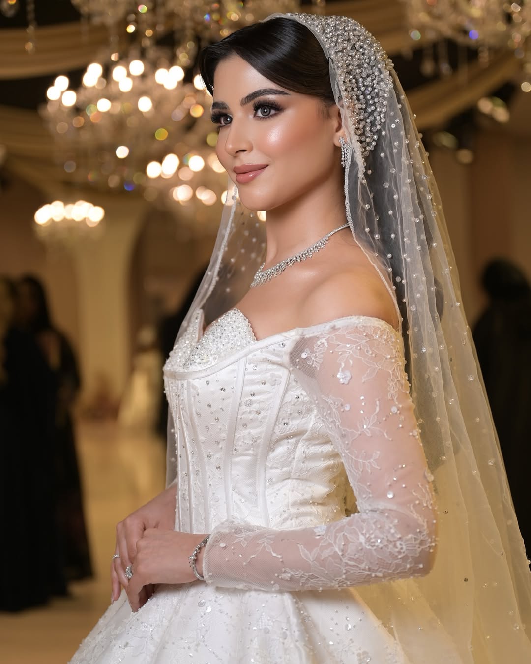 من مكياج العرايس من خبيرة المكياج إيمان بركات