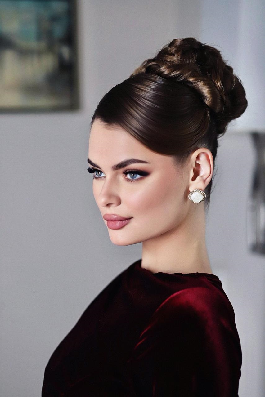 من مكياج خبيرة التجميل السعودية نجلاء الحميد