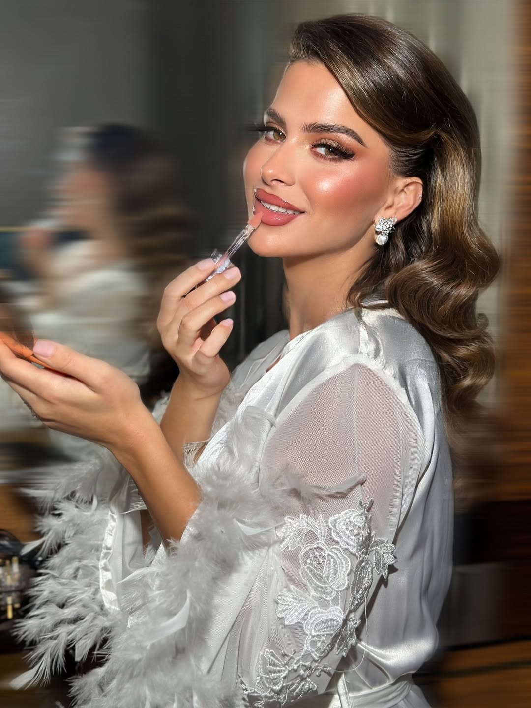 من مكياج خبيرة مكياج العرايس إيمان بركات