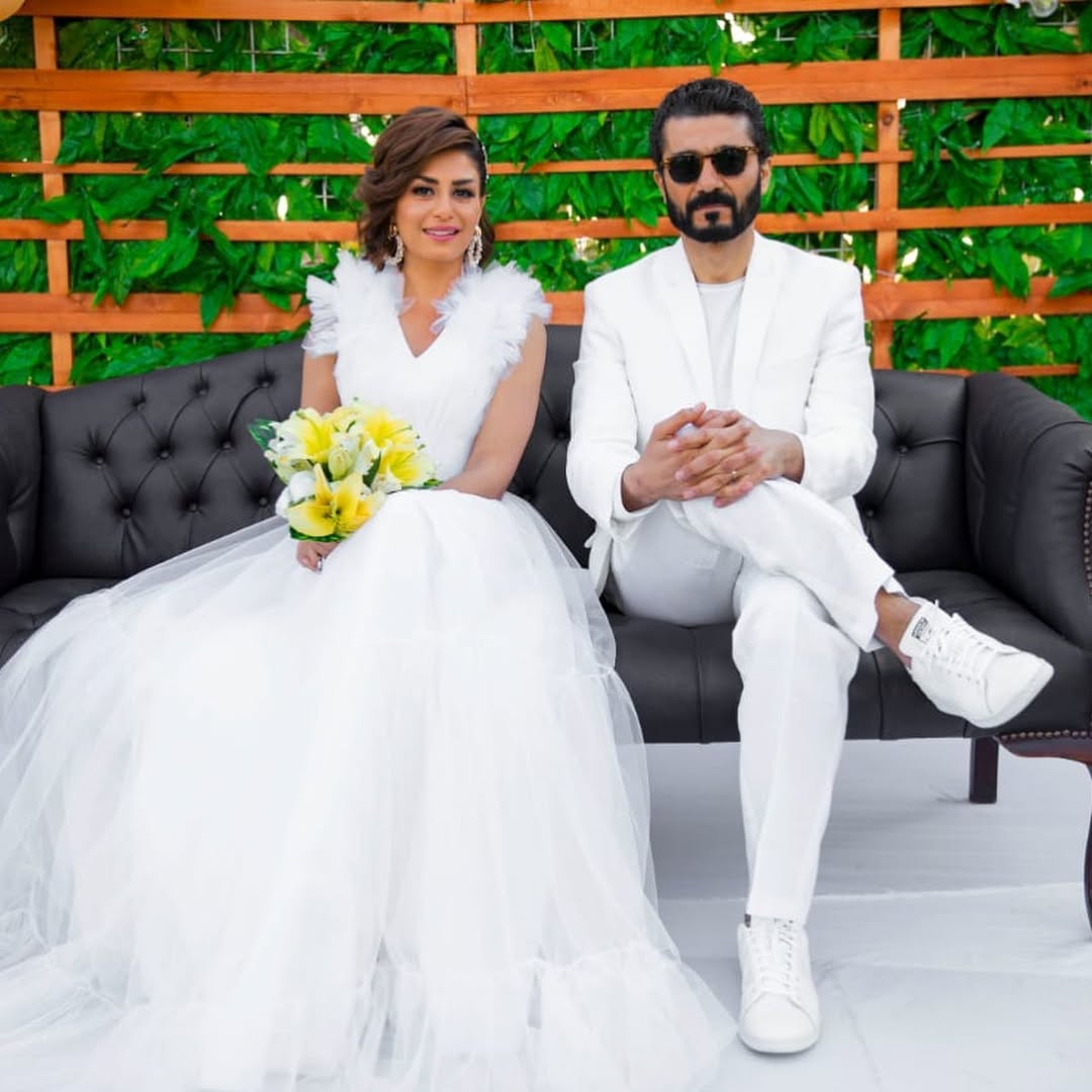 منة فضالي بفستان الزفاف في احد المسلسلات الرمضانية