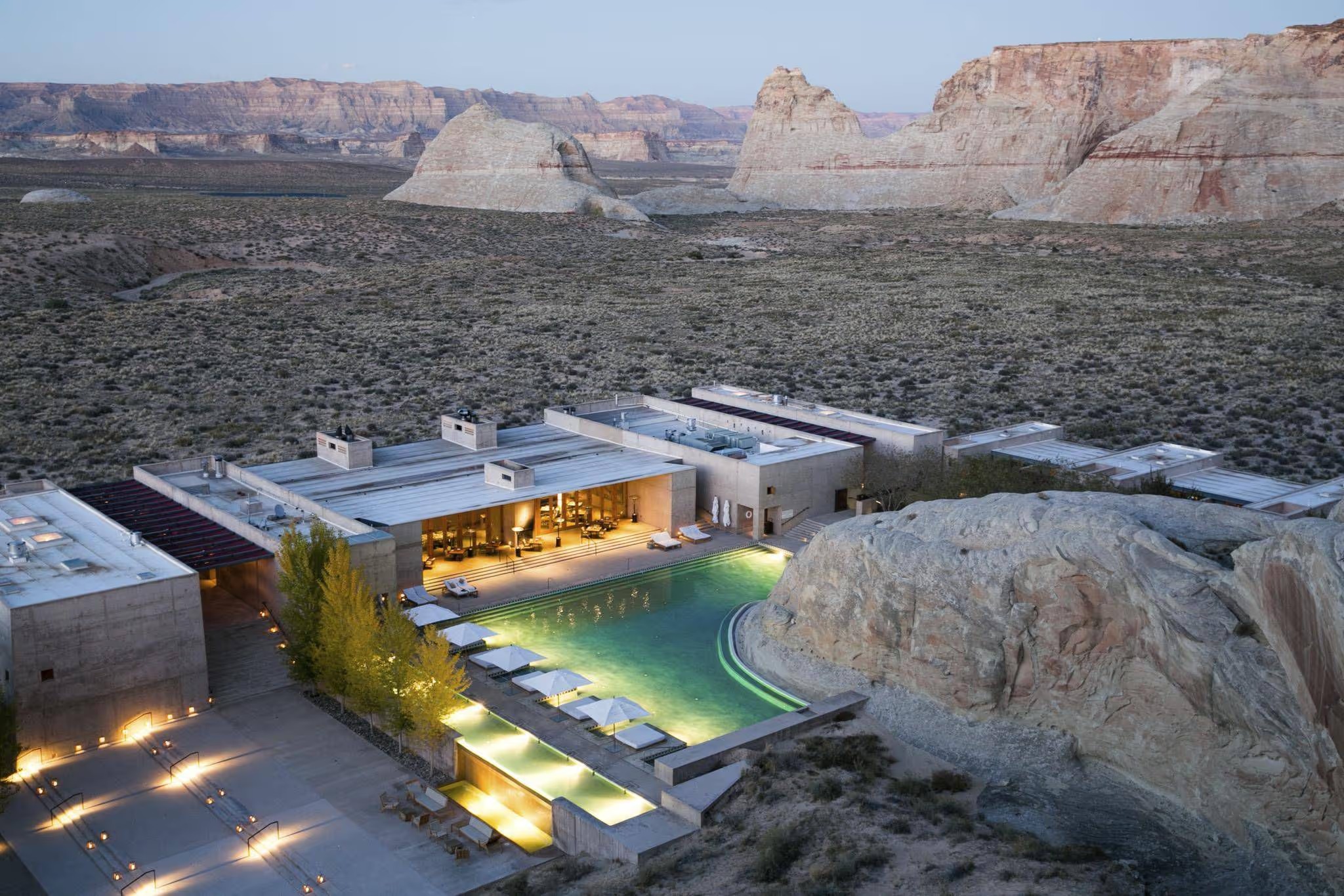 منتجع أمانغيري Amangiri - يوتا - الولايات المتحدة الأمريكية