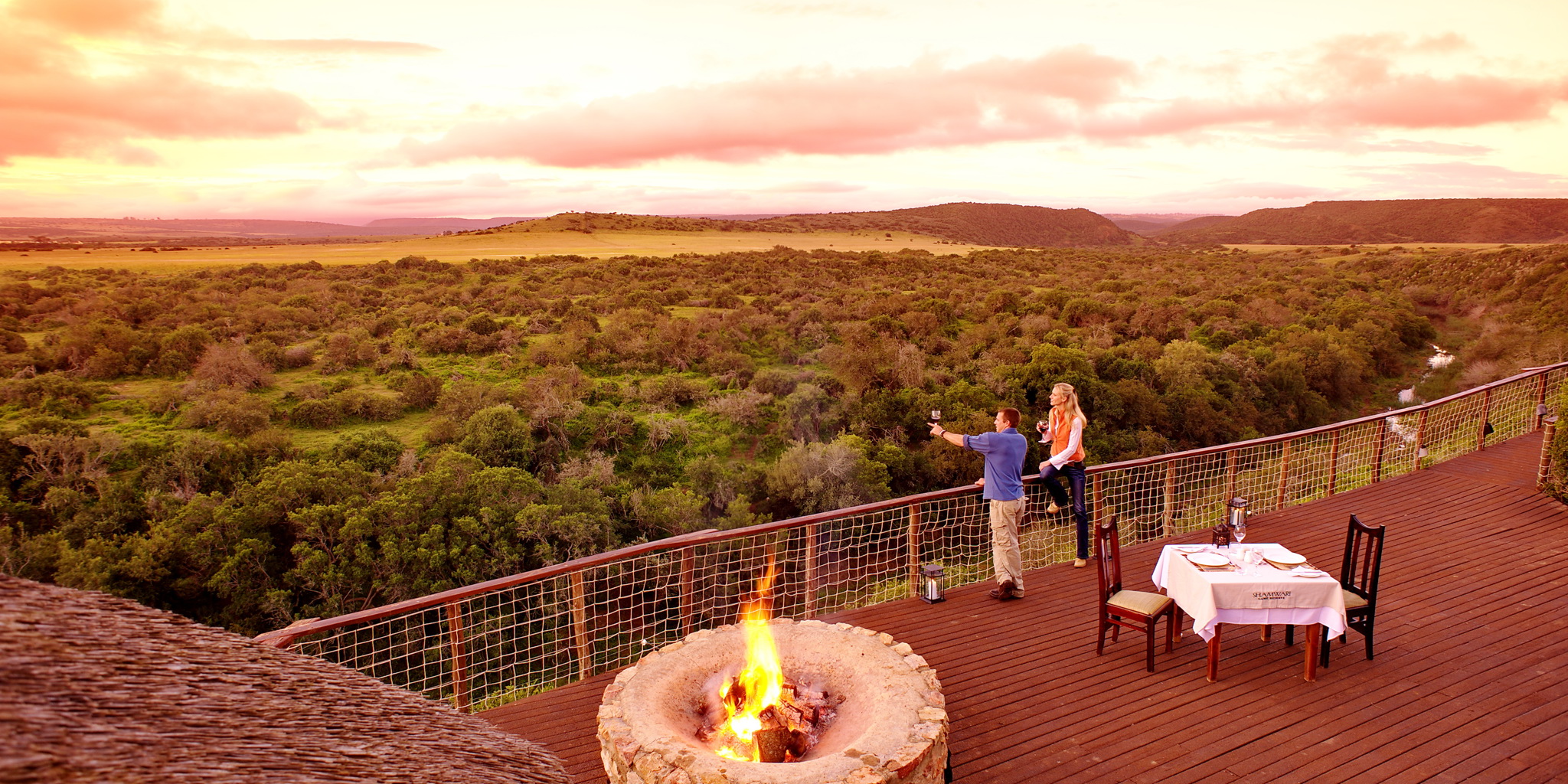 منتجع محمية شامواري الخاصة للصيد Shamwari Private Game Reserve